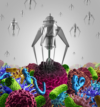 Enzyme-powered snot bots help deliver drugs in sticky situations